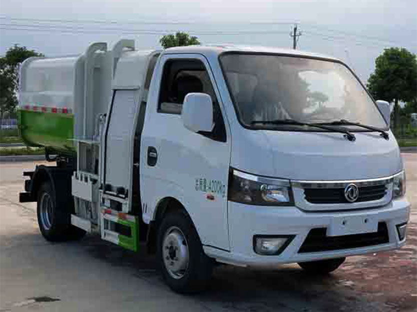 新能源纯电动3.5方自装卸式垃圾车